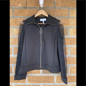 ESCADA SPORT LACE SHEER SLEEVE JACKET 38